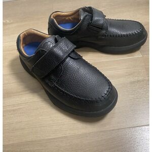 Dr. Comfort Scott 9210 Black Leather Diabetic Orthopedic Shoe Strap Men's 9.5 XW